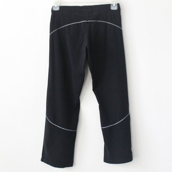 Nike Vintage Y2K Black Capri Adjustable Waist Tights Leggings Small Pocket Small - Picture 3 of 6